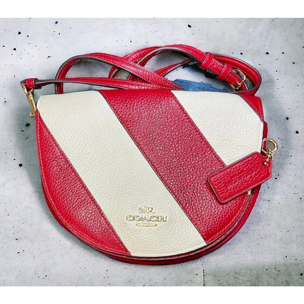 Coach C1429 Ellen Pebble Leather Crossbody Bag